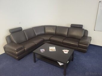Prodám rohovou koženou sedačku