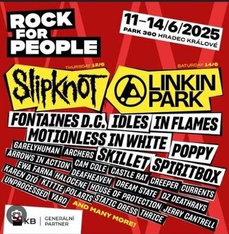 Rock for people 11. - 14. 6.2025