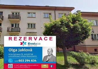 Pronájem bytu o velikosti 2+1 , ul. Tkalcovská - Trutnov