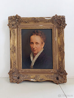 Portřét ženy - olej r. 1874