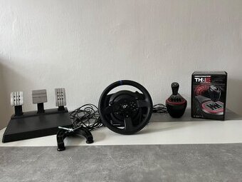 Volant Thrustmaster T300 + řadicí páka Thrustmaster TH8S