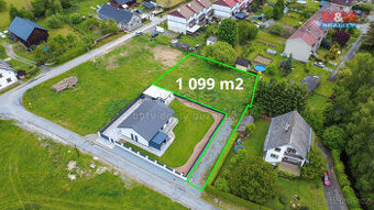 Prodej pozemku k bydlení, 1099 m², Sobotín