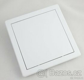 Montážní plastová dvířka bílá 200 × 200 mm