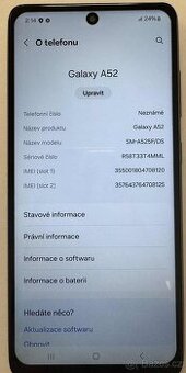 Samsung Galaxy A52 128GB Awesome Blue