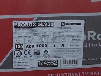 Izolace Rockwool Prorox SL930 100x600x1000 - 1