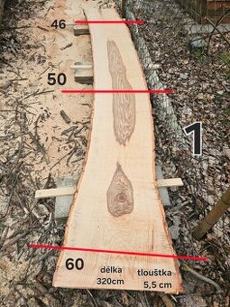 Jasanové fošny XXL