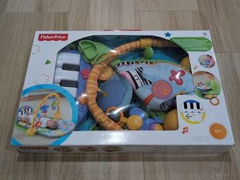 Aktivní hrací dečkaFisher Price s pianem