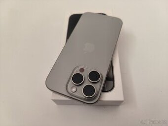 apple iphone 16 PRO MAX 256gb Natural Titanium / Batéria 91%