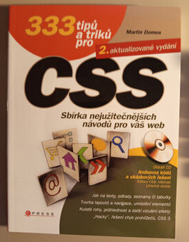 Daruji knihy o HTML, CSS a JavaScriptu