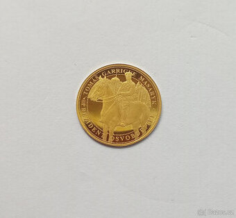 Pamětní zlatá medaile Tomáš Garrigue Masaryk – ryzí zlato 99