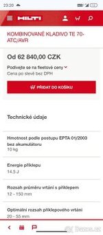 Prodám Hilti