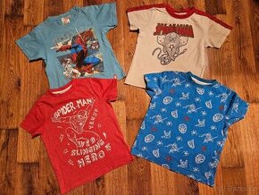 Tričko 3-4 roky, 4 ks