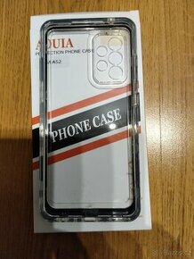 Samsung Galaxy A52 - silikonové pouzdro černé