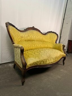 Starožitná salonní pohovka / sofa (138022)