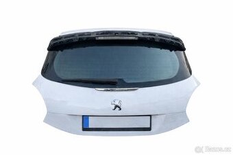 Peugeot 208 - páté dveře (kufru), bílá barva