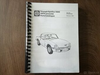 Katalog dílů Triumph Spitfire 1500 od 1975