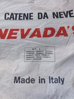 Sněhové řetězy 13" a 14"