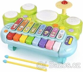Edukační multifunkční hračka Baby Mix Xylofón - 1