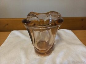 Hutní sklo váza - 1
