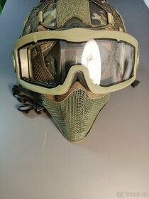 Helma s maskováním, brýlemi a maskou - 1