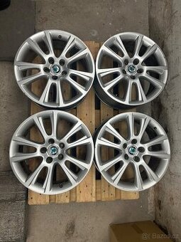 Originál alu kola Škoda Zenith 5x112 R18 et51