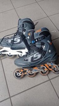 Kolečkové brusle inline  velikost 45