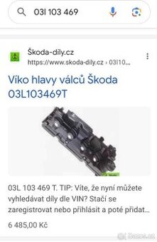 Viko hlavy valcu Skoda
