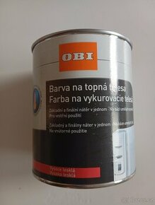 Bílá barva na topná tělesa
