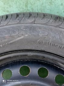 Pneumatika s diskem Continental 205/55 R