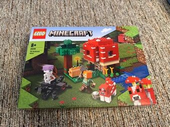 Lego Minecraft Dům v houbě