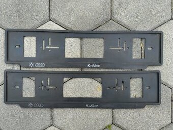 Raritní držáky SPZ VW/Audi