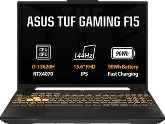 ASUS TUF Gaming F15 FX507VI-LP058W Jaeger Gray kovový