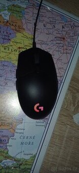 Klavesnice white shark shinobi a myš g102