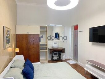 Pronájem bytu 1+1, 33 m2, zařízený, ulice Hálkova, Praha 2 -