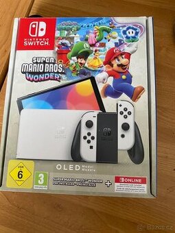 Nintendo switch oled + super Mário bros. wonder +zelda TOTK