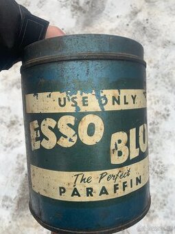 ESSO plechovka od oleje .