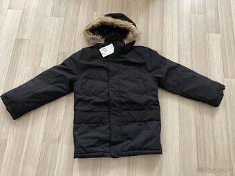 Teplá zimní H&M bunda, v. 152 NOVÁ