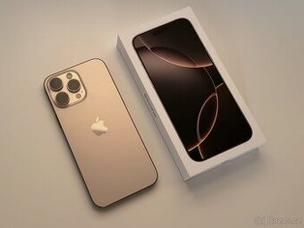 Apple iPhone 16 Pro Max 256GB Pouštní Titan - Zánovní