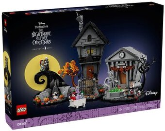 Nové LEGO 21351 Ukradené Vánoce Tima Burtona od Disneyho