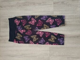 3/4 legíny s motýly vel. 146