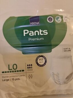 Prodám pánské plenkové kalhotky a inkontinenční vložky