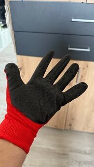 Pracovní rukavice pogumované L / 9