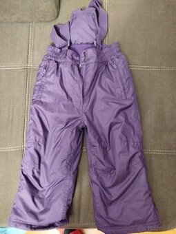 Dívčí oteplovačky / lyžařské kalhoty Kik vel 104