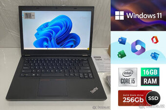 14” notebook ThinkPad T440p | FullHD IPS | 16GB | 256GB