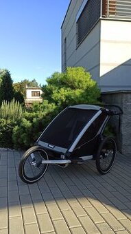 Thule Chariot Lite 2 Agave 2022 + bike set + kočárkový set +