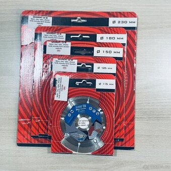 Sada 5 ks diamantových řezných/brusných kotouč Diewe Segment