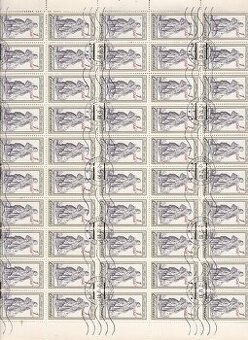 Ražené ČSSR kat.č. 2623 - tiskový list