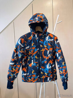 Dětská barevná lyžařská bunda CRIVIT vel. 134/140