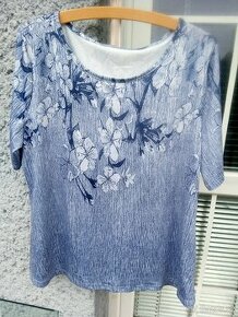 Nová, jen vyzkoušená halenka vel. XXL v šedé barvě