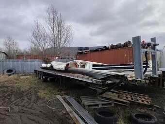 Návěs plato  lowdeck